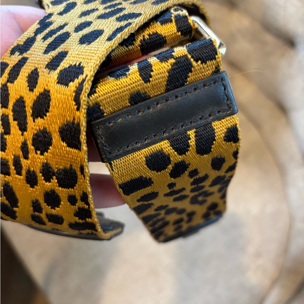 Marc Jacobs Yellow and Black Animal Print Strap - Picture 5 of 5